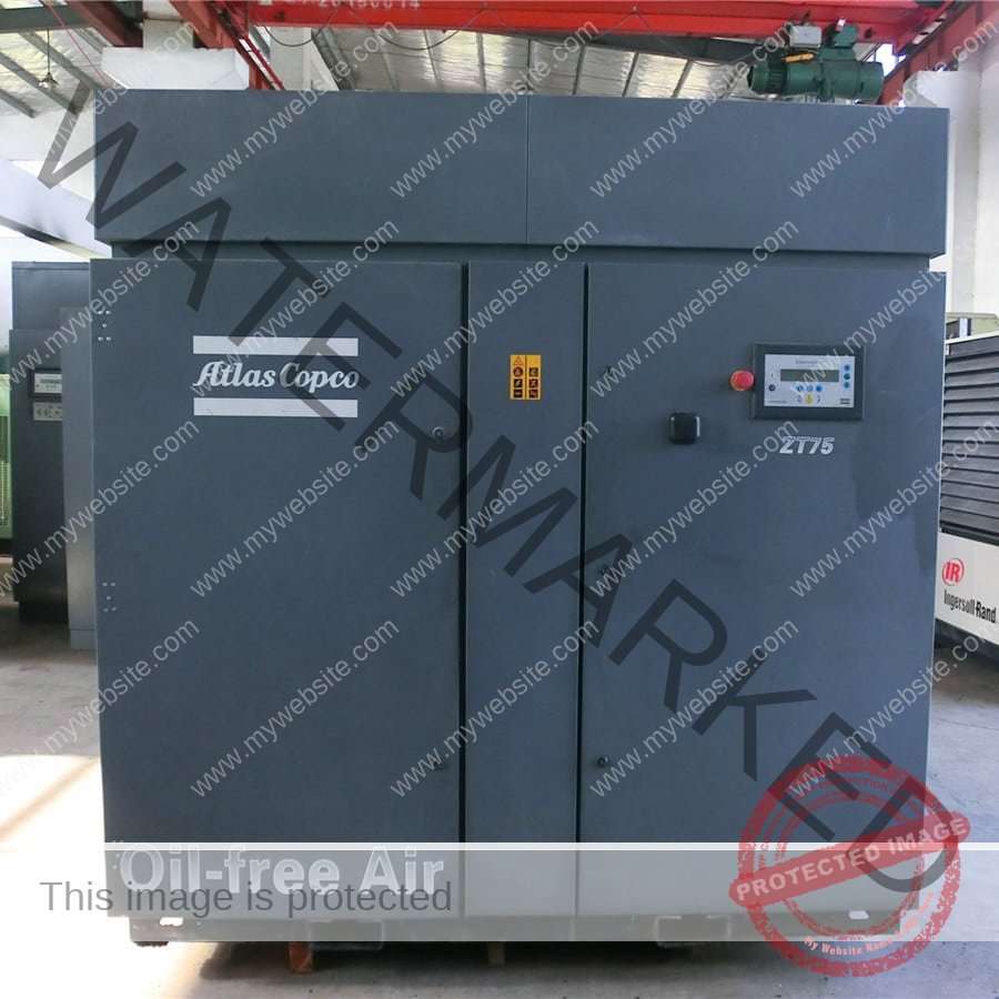 Oil Free Air ZT75 Atlas Copco Air Compressor