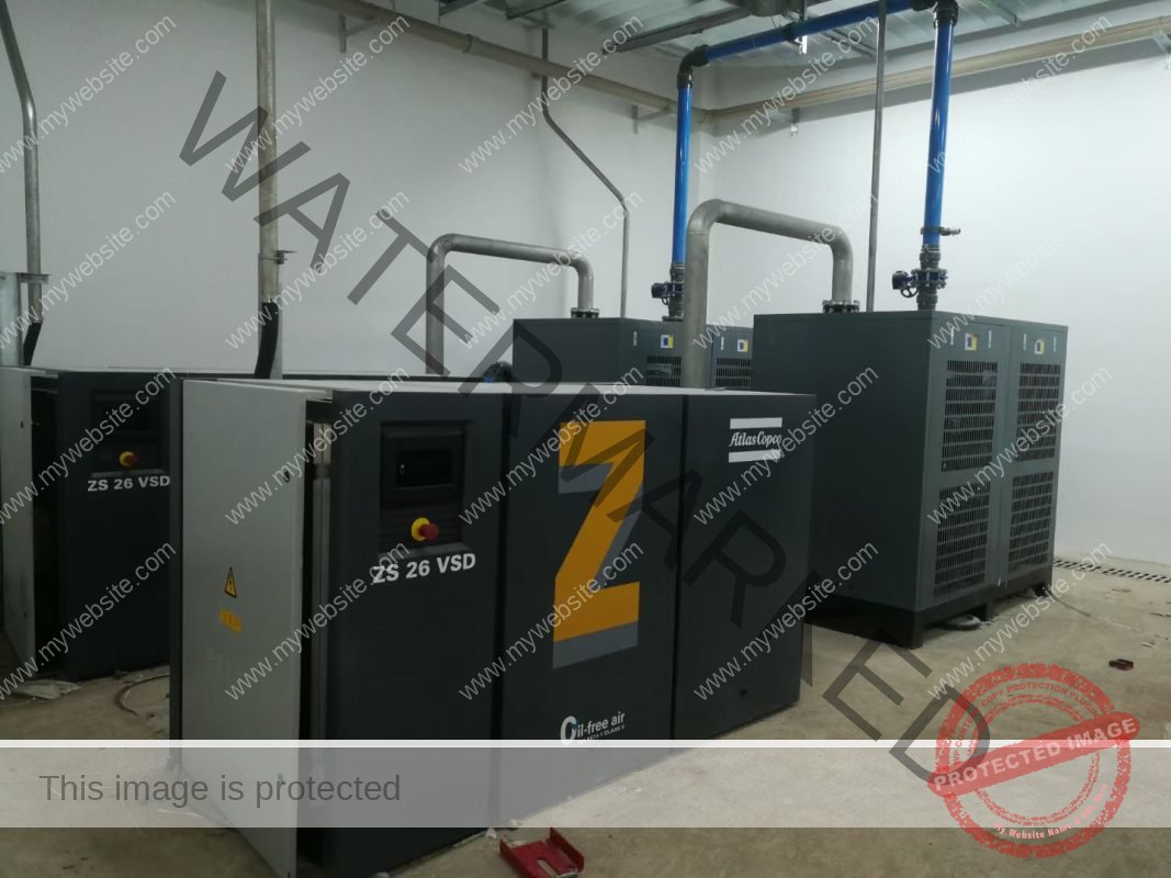 Atlas ZT ZR air compressor Oil Free