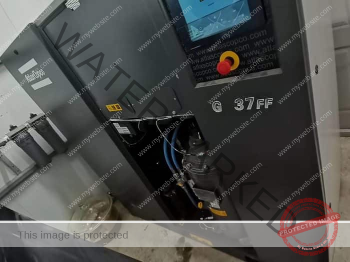 G37FF Atlas Copco Rotary Screw Oil Injected air compressr