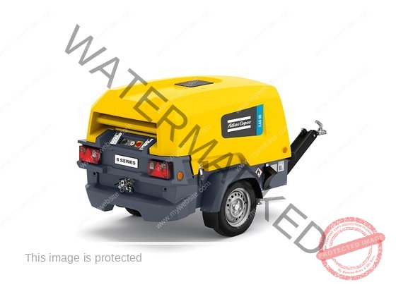 Atlas Portable compressor XAS 68 KD WHEELS N.B