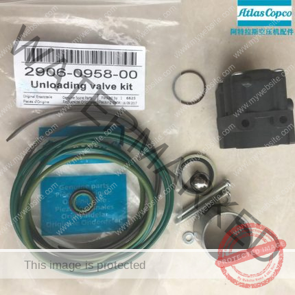 2906 0958 00 Atlas Genuine Unloading Valve Maintenance Kit