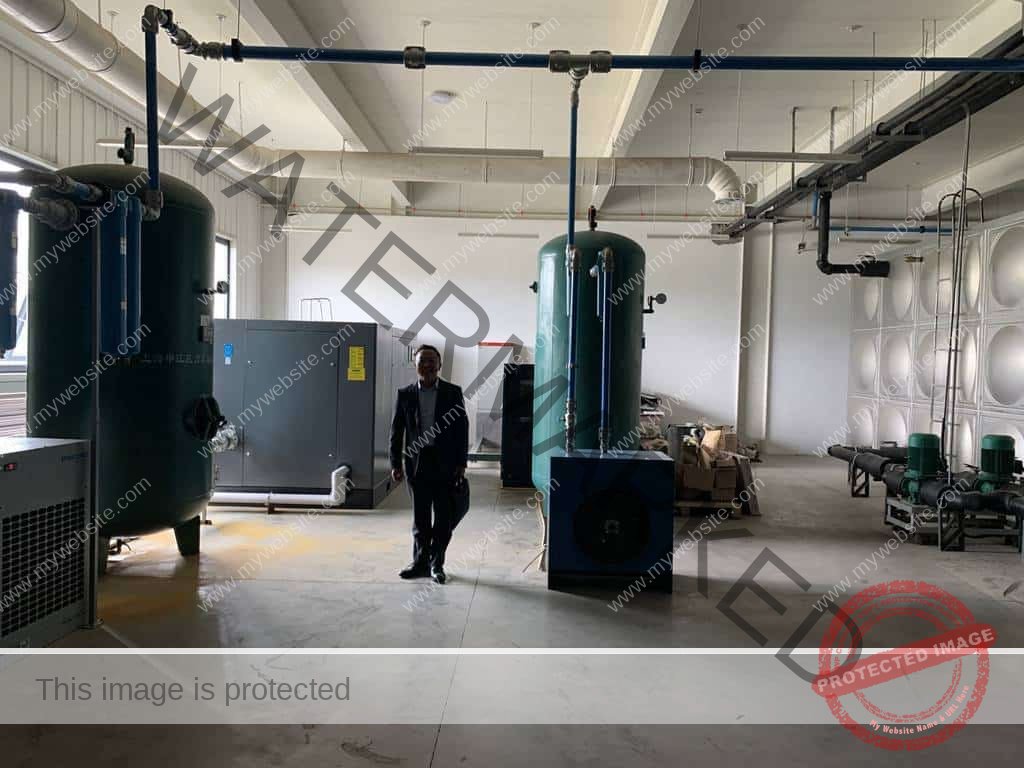 Air tanks and air compressor factory