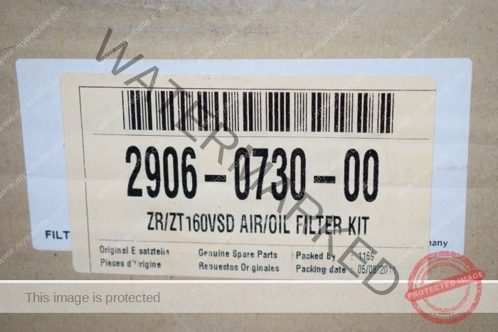 Genuine Original Air Oil Filter Kit 2906-0730-00 Atlas Copco ZR ZT 160VSD