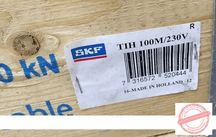 SKF TIH 100M : 230V Medium Bearing Induction Heater