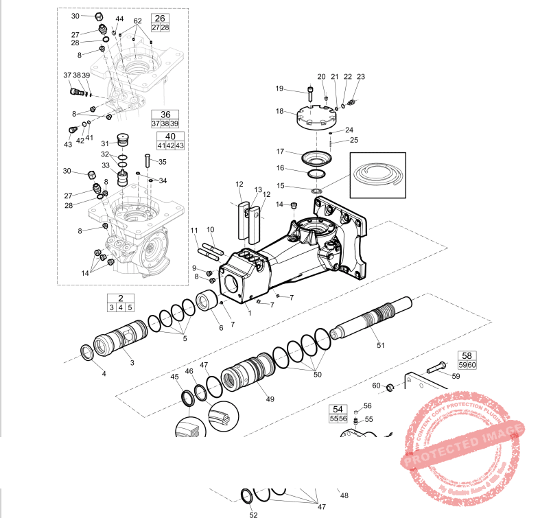 Epiroc Hydraulic breakers SB 152 Spare parts list 2