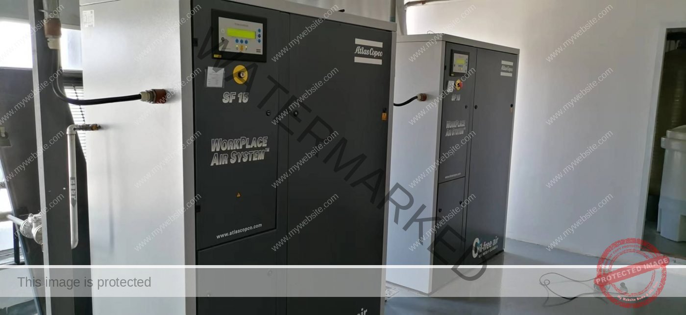 Atlas Copco SF15 Oil Free Scroll Compressor China Supplier