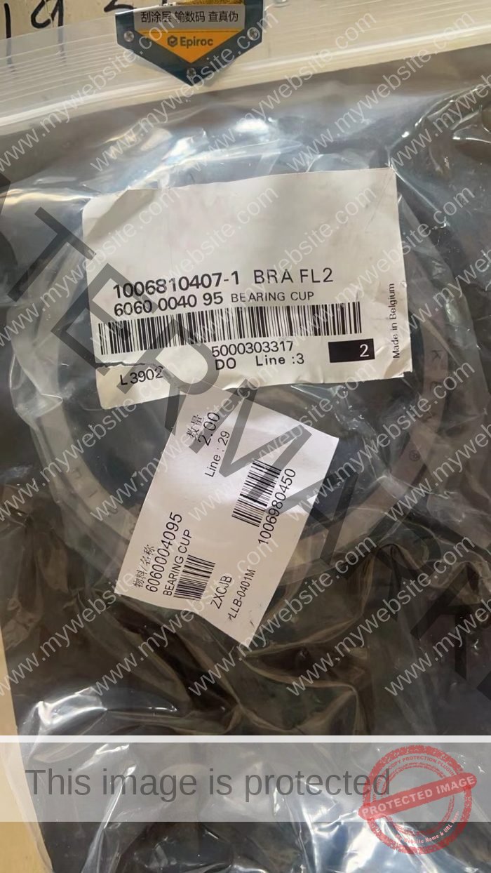 6060004095 bearing cup Epiroc part