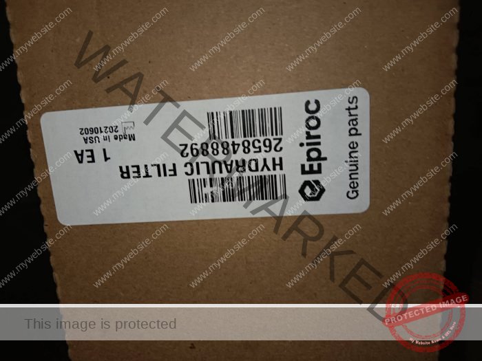 Epiroc Genuine Parts HYDRAULIC FILTER 265848892 China Reliable Supplier