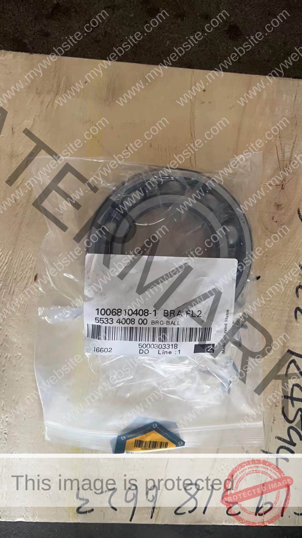 genuine Atlas Copco Epiroc 5533400800 BRG-BALL Spare parts from China Supplier