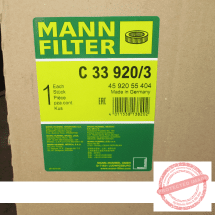 MANN C33 920/3 Air Filter Element CTS Inc 4011558138202 C 33 920/3 Genuine Mann Filter