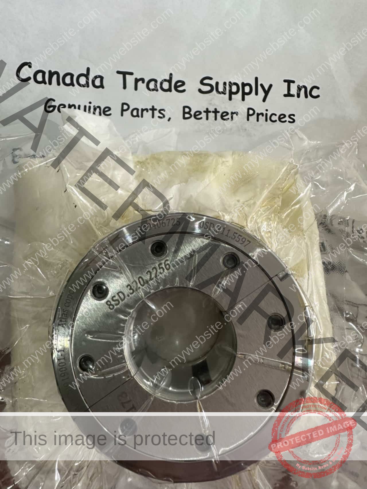 Genuine Original Atlas Copco 1320406725 3- stage support Bearing Canada Distribution Network OEM