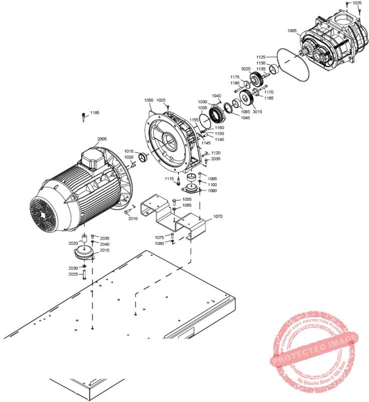 Ceccato Compressors  DRE 120 Parts List